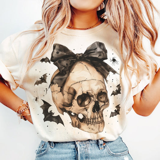 Skull with Bow Shirt