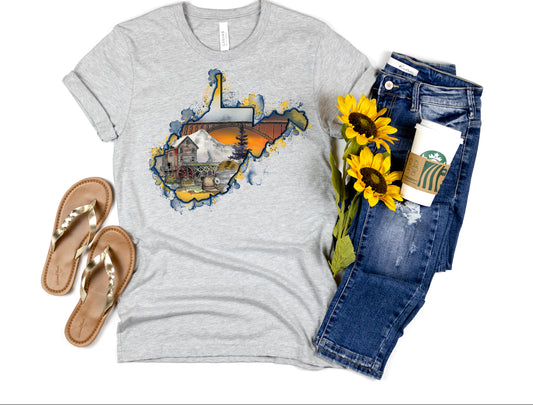 WV Watercolor shirt